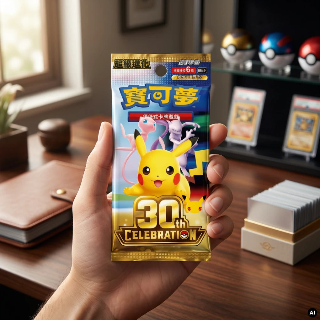 Pokémon - 30th Anniversary Celebration Sobre de mejora - TCHN