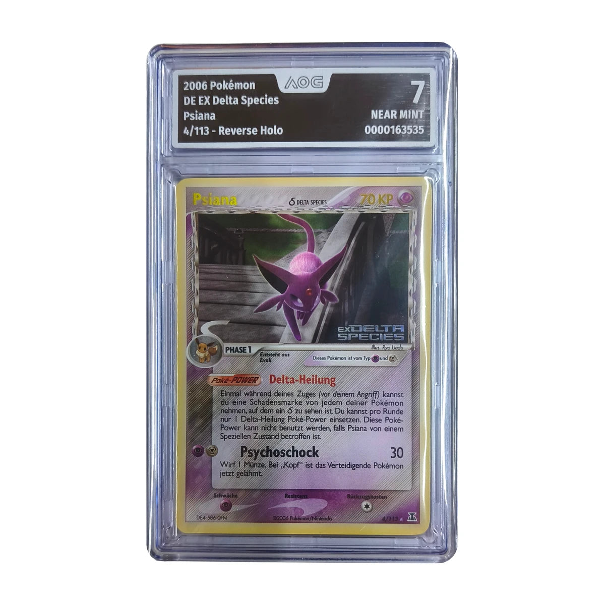 Pokémon - Psiana #004/113 (EX Delta Species) – AOG 7 Near Mint