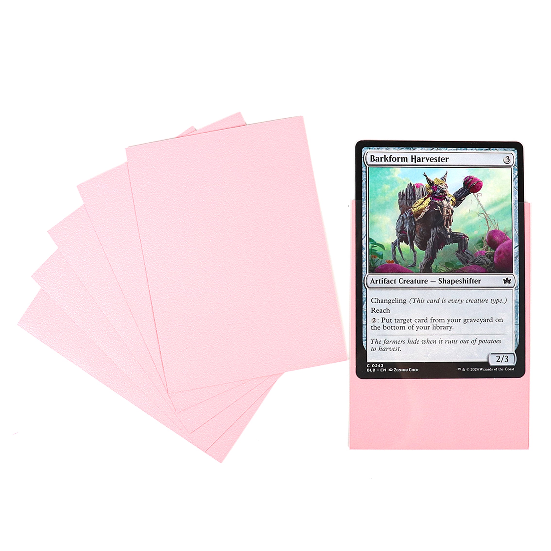 cardcosmos - Premium Matte Sleeves Pink | 100 pcs