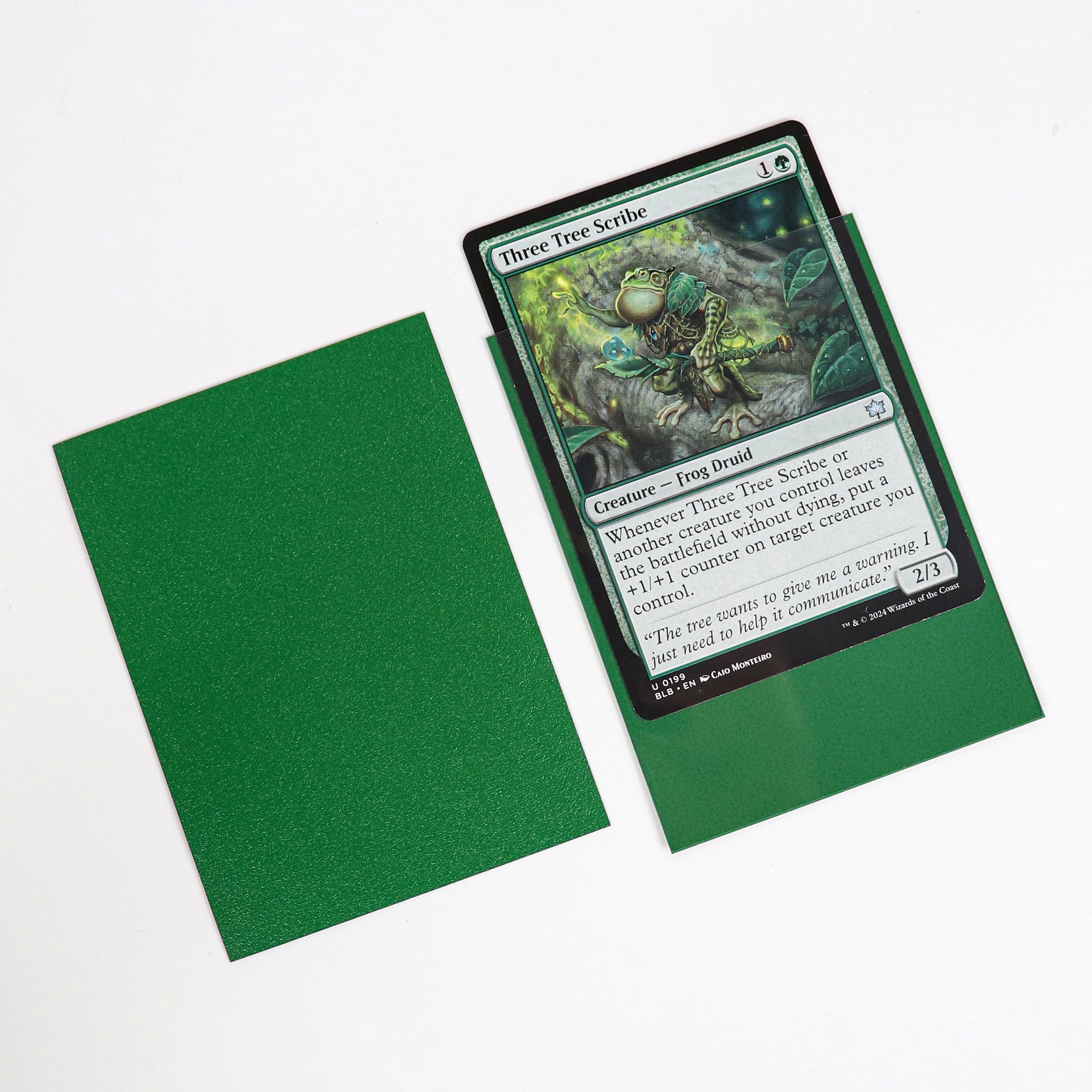 cardcosmos - Premium Matte Sleeves Green | 100 pcs