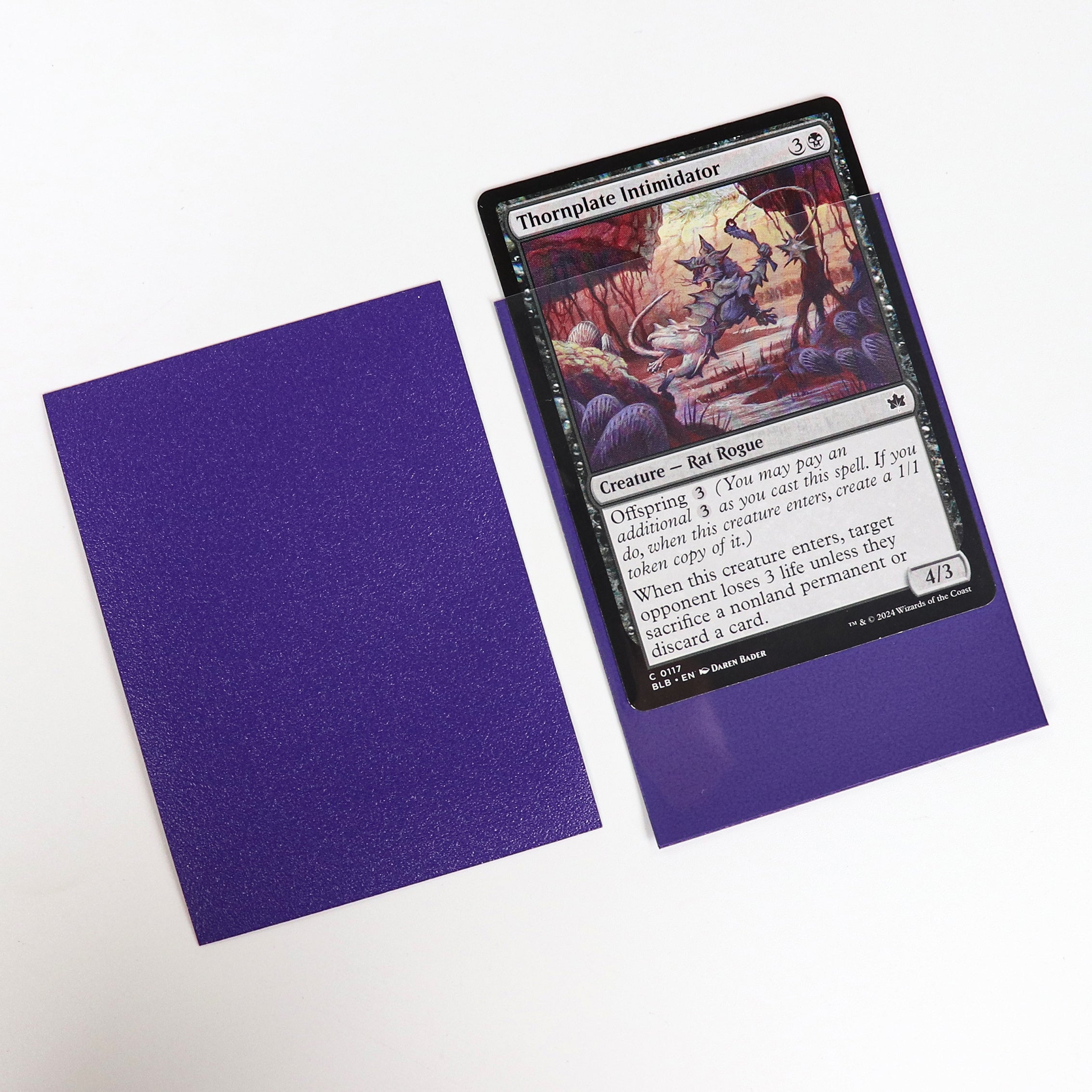 cardcosmos - Premium Matte Sleeves Purple | 100 pcs