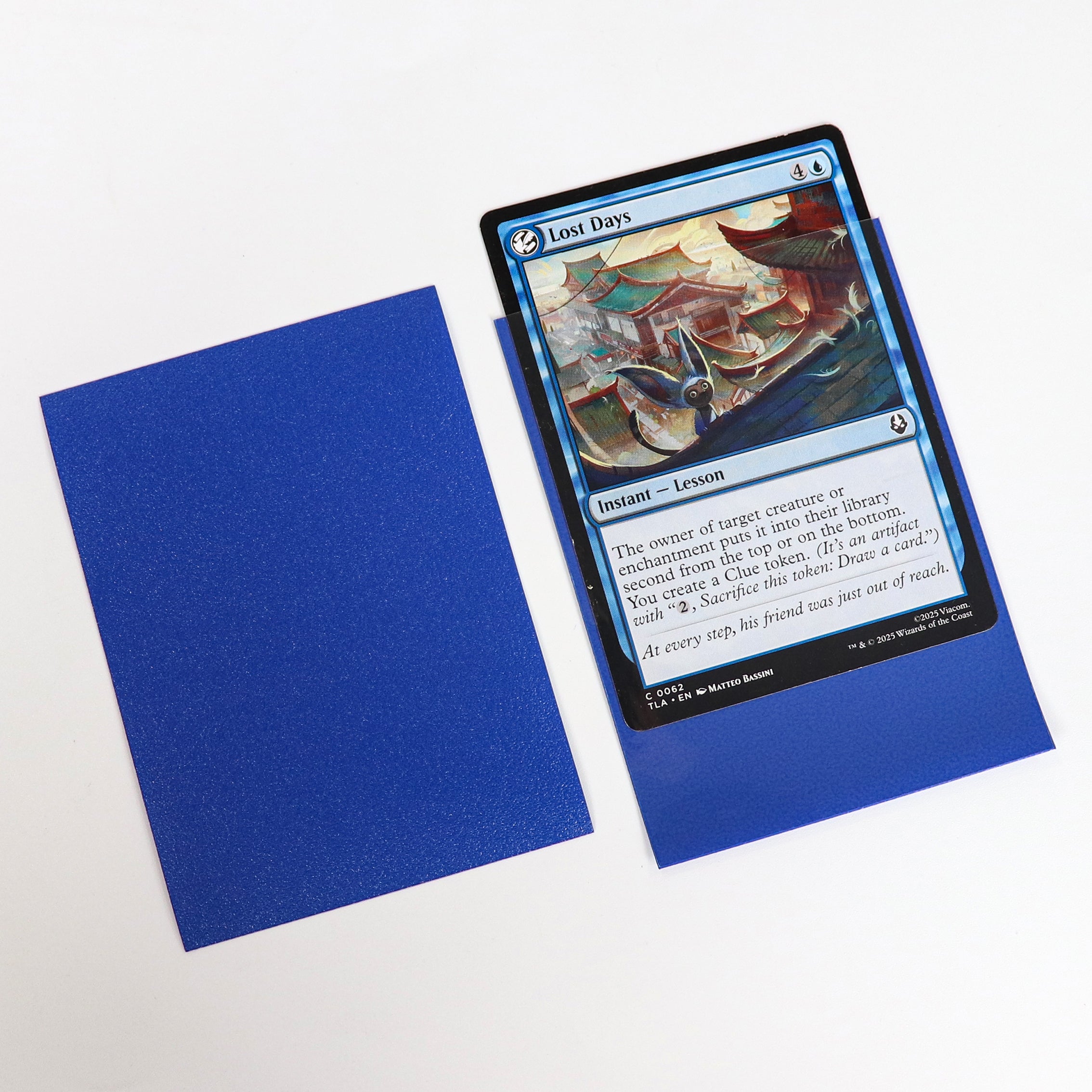 cardcosmos - Fundas mate premium azules | 100stk