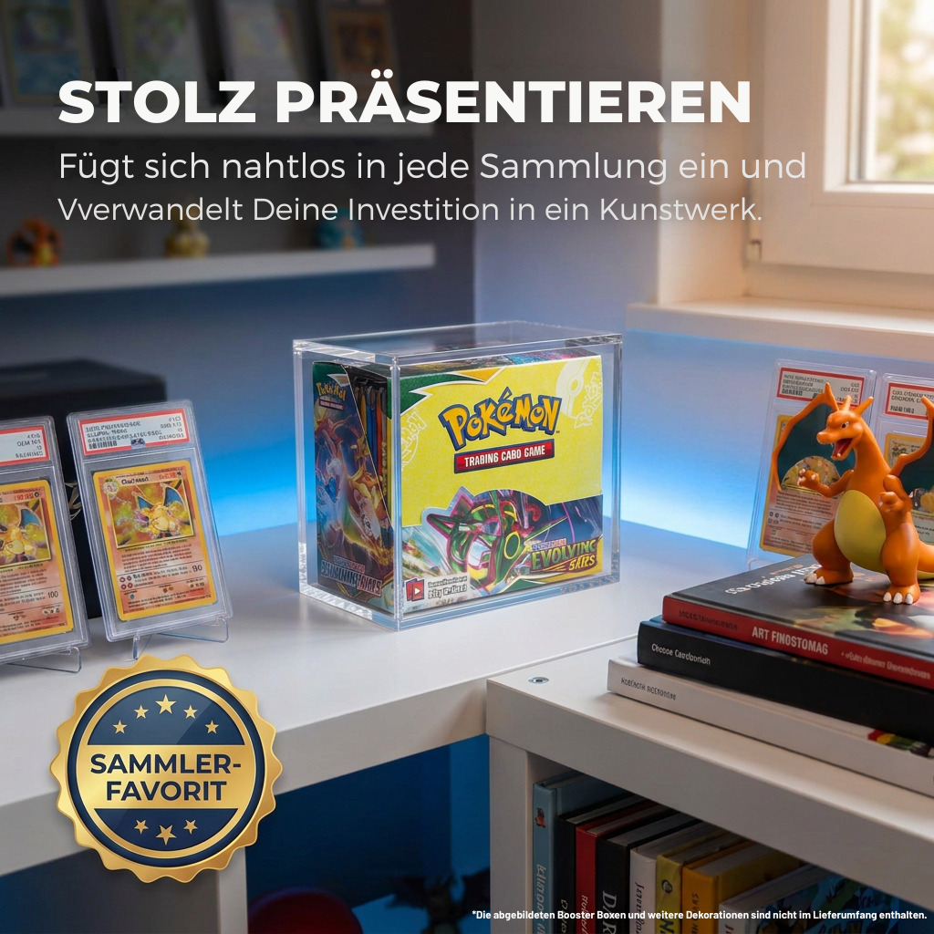 cardcosmos - Pokémon Caja acrílica para booster box