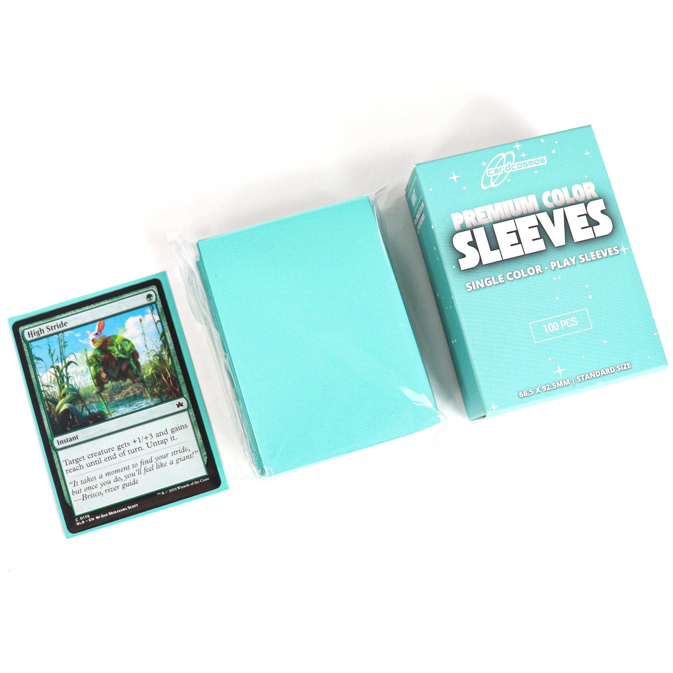 cardcosmos - Premium Matte Sleeves Mint | 100 pcs