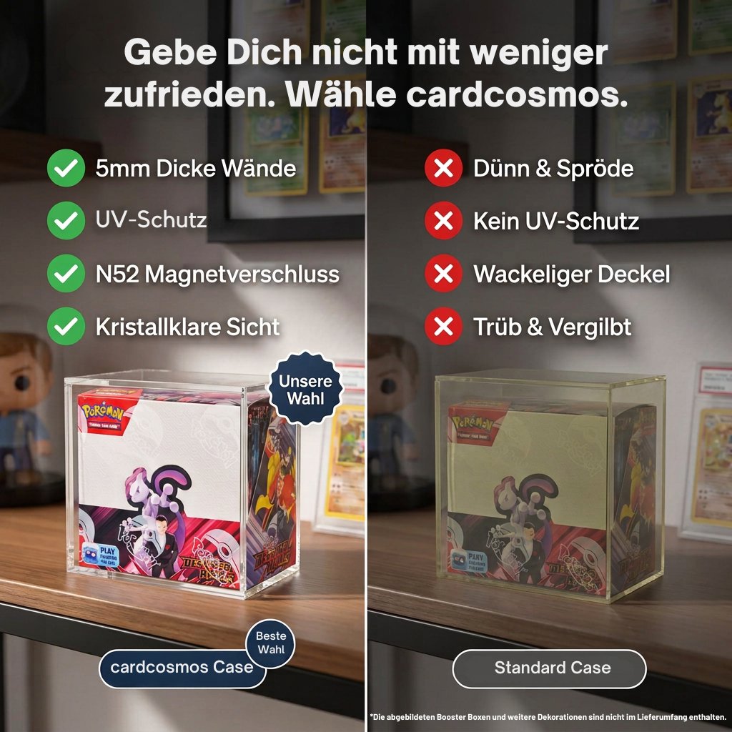 cardcosmos - Pokémon Caja acrílica para booster box