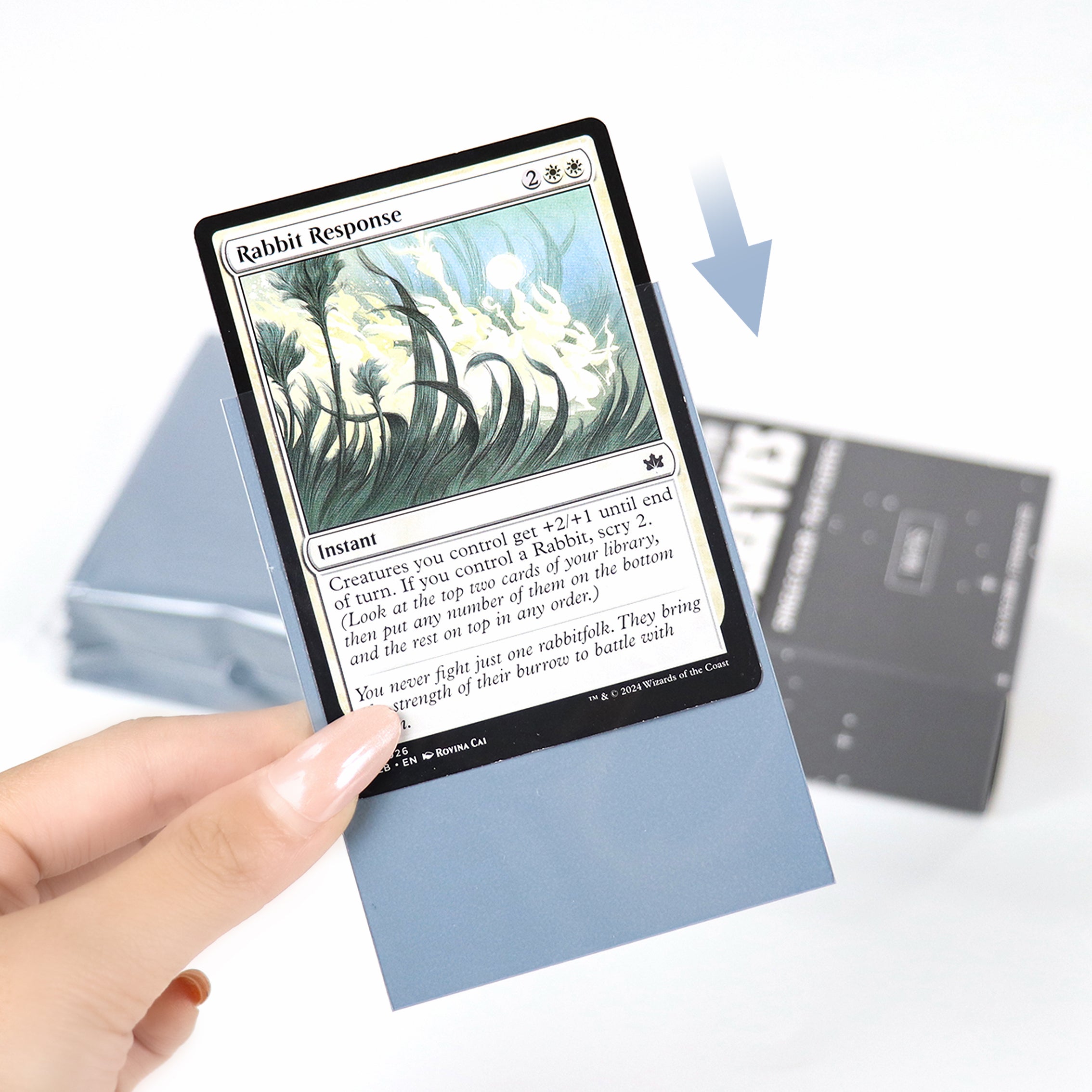 cardcosmos - Premium Matte Sleeves Grey | 100 pcs