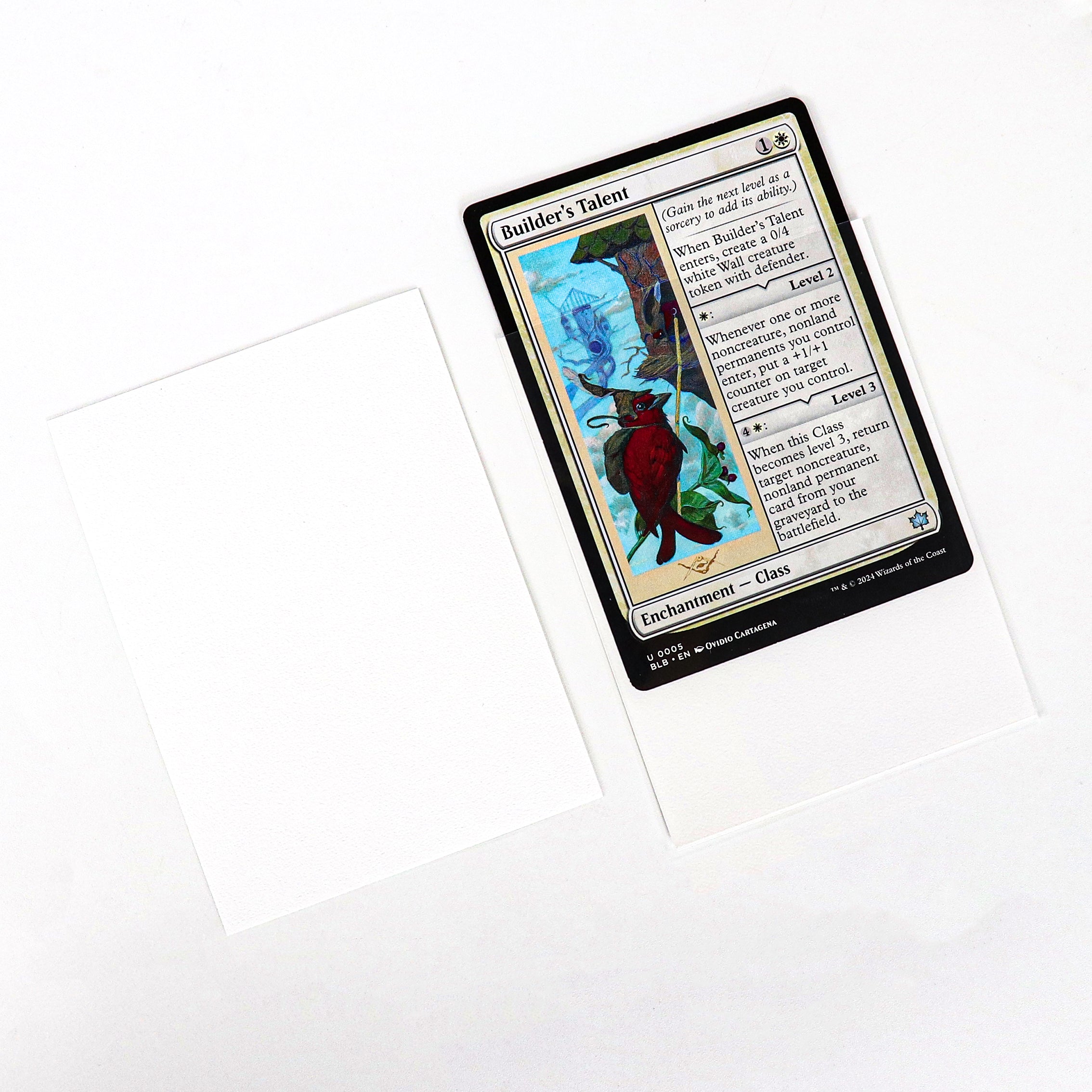 cardcosmos - Premium Matte Sleeves White | 100 pcs