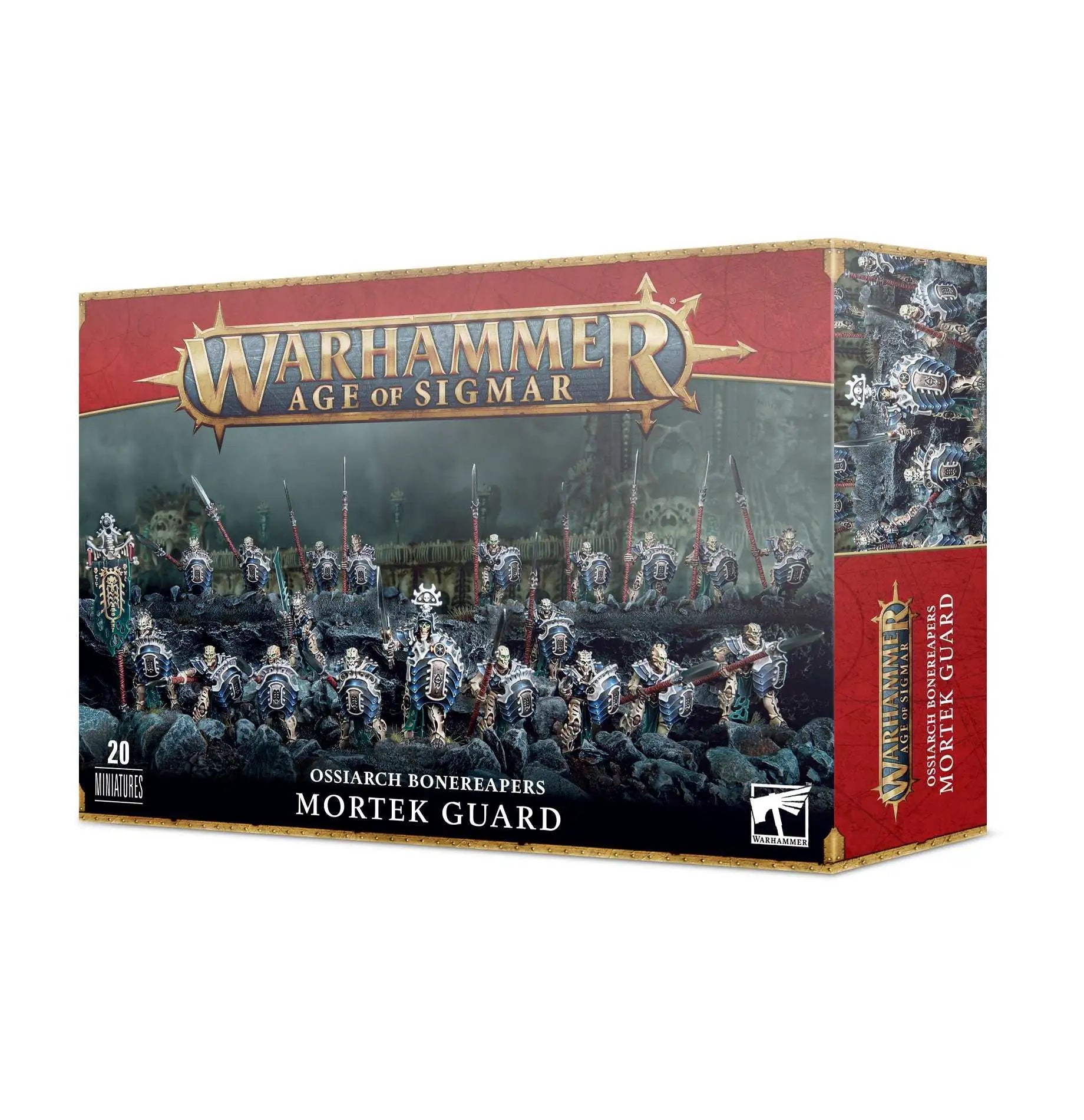 AoS Ossiarch Bonereapers: Mortek Guard
