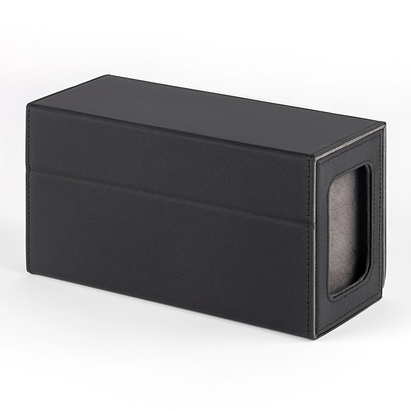 cardcosmos - 200+ Premium Deck Box Dice Tray Schwarz