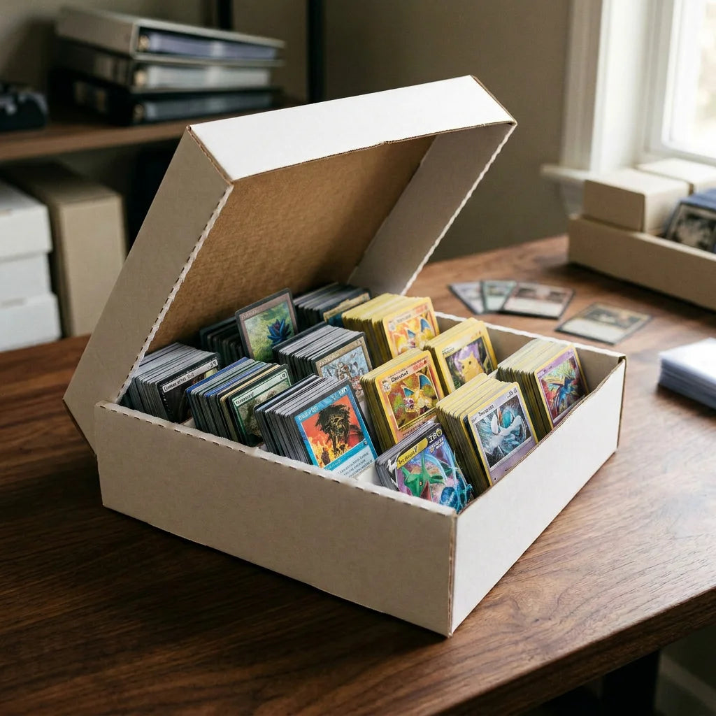 cardcosmos cajas para 3200 cartas – set de 10 o 30