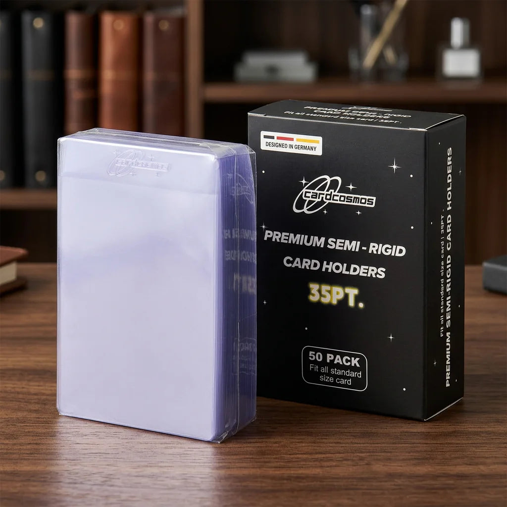 cardcosmos - Premium Semi-Rigid Card Holders 35PT | 50 pcs