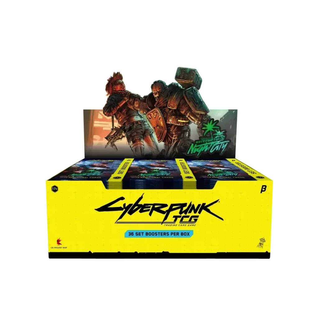 Cyberpunk TCG: Caja de sobres Welcome to Night City Beta EN