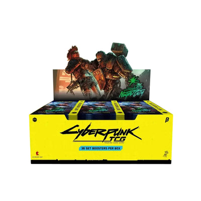 Cyberpunk TCG: Caja de sobres Welcome to Night City Beta EN