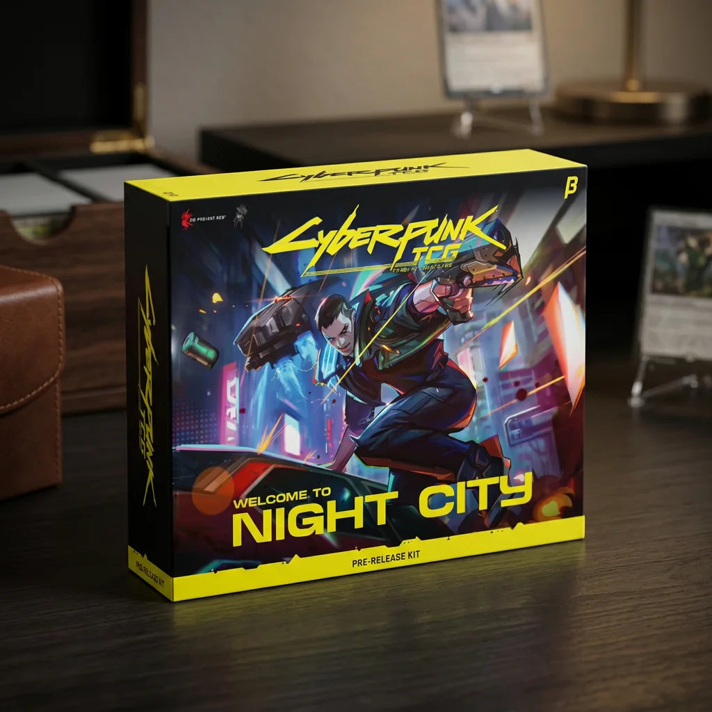 Cyberpunk TCG: Welcome to Night City Beta Pre-Release Kit EN