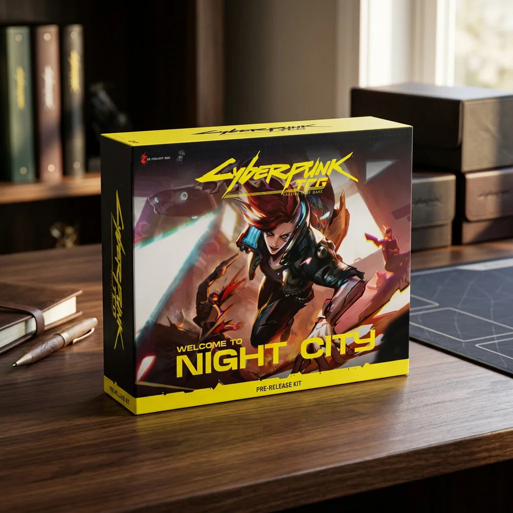 Cyberpunk TCG: Welcome to Night City Pre-Release Kit EN