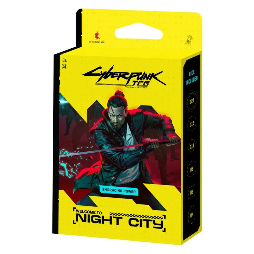 Cyberpunk TCG: Welcome to Night City Starter Deck Embracing Power EN