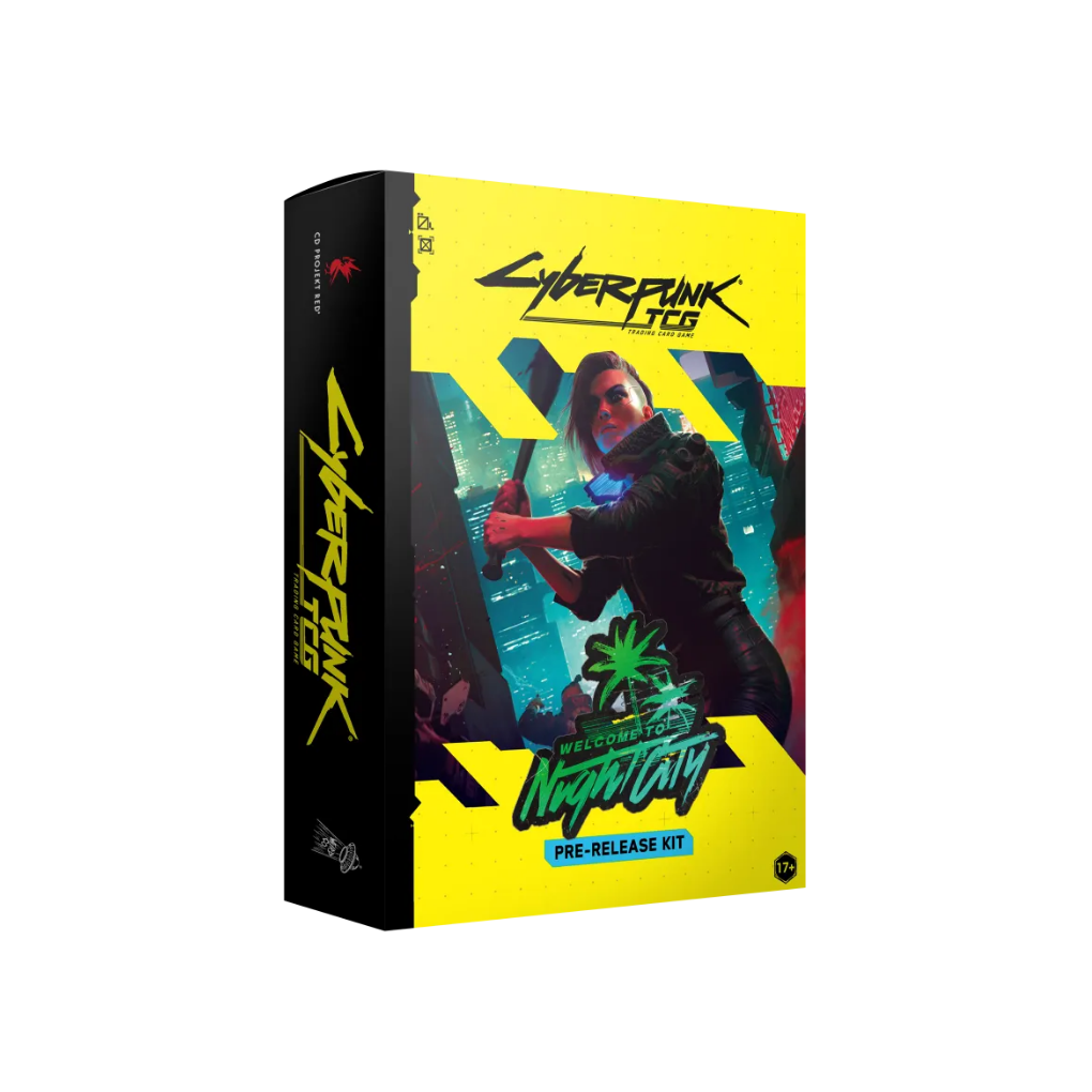 Cyberpunk TCG: Welcome to Night City Kit de pre-lanzamiento EN