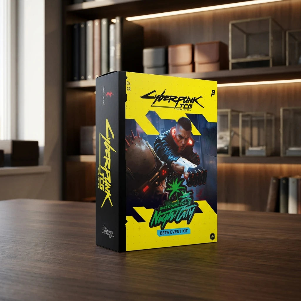 Cyberpunk TCG: Welcome to Night City Kit beta de pre-lanzamiento EN
