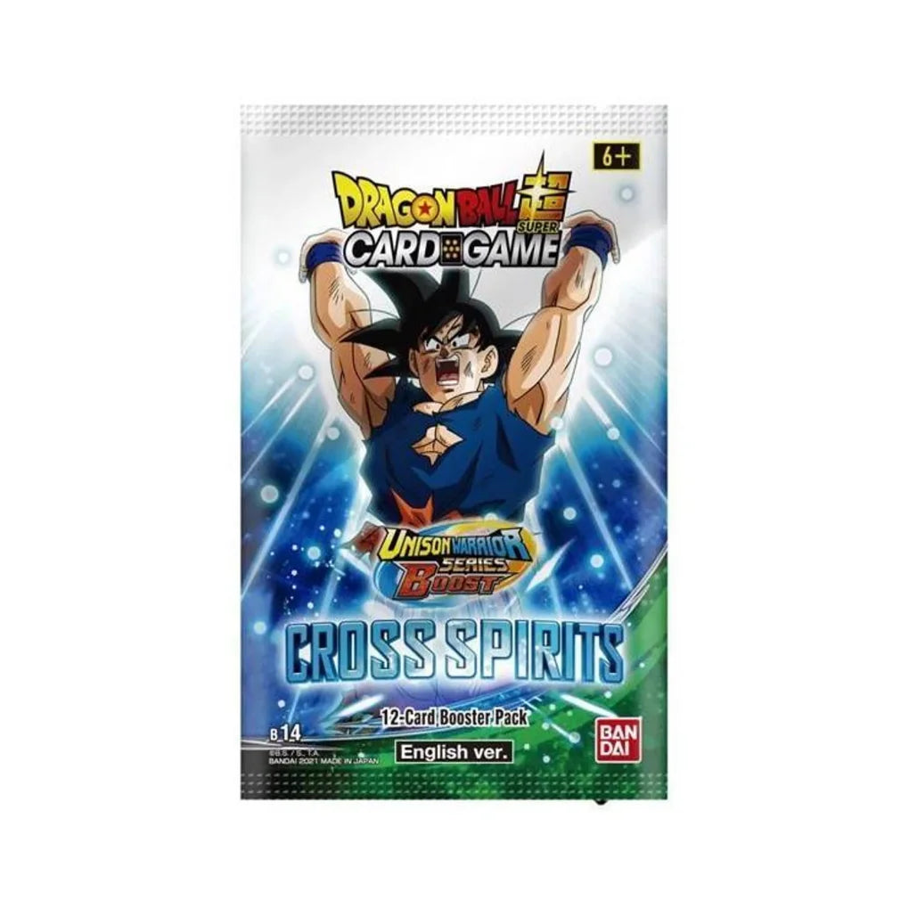Dragon Ball Super TCG - Cross Spirits B14 Display de sobres - Inglés