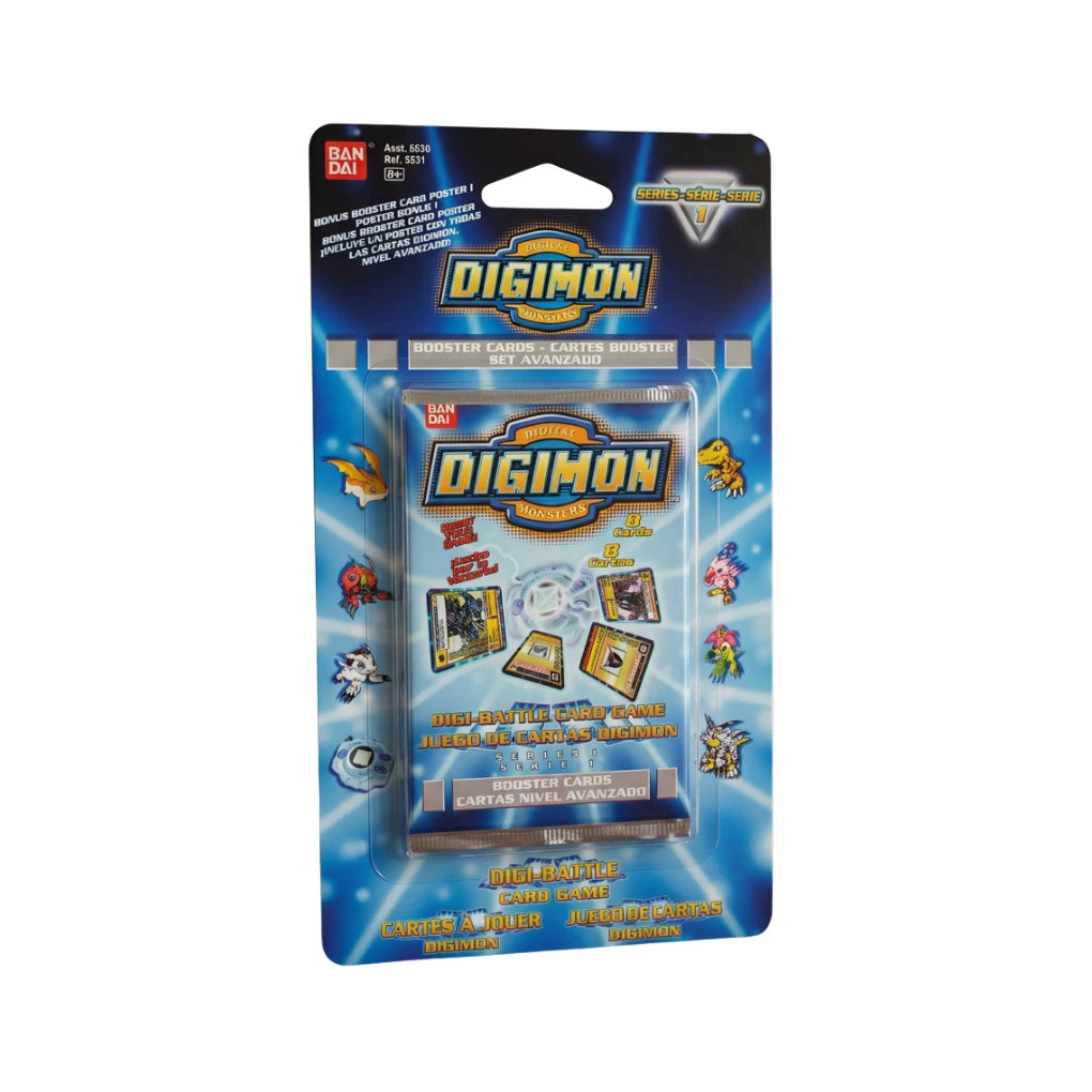 Upper Deck Digimon Series 1 Blíster de sobres - Alemán