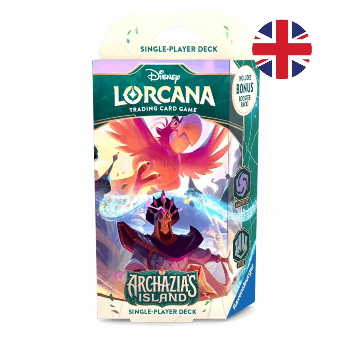 Disney Lorcana - Archazia’s Island Starter Deck Amethyst / Steel - EN