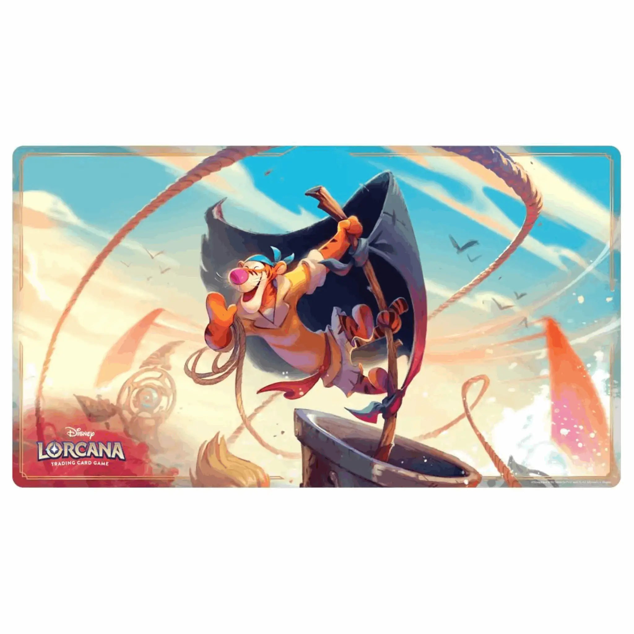 Disney Lorcana - Archazias Insel Spielmatte - Tigger - Im Krähennest