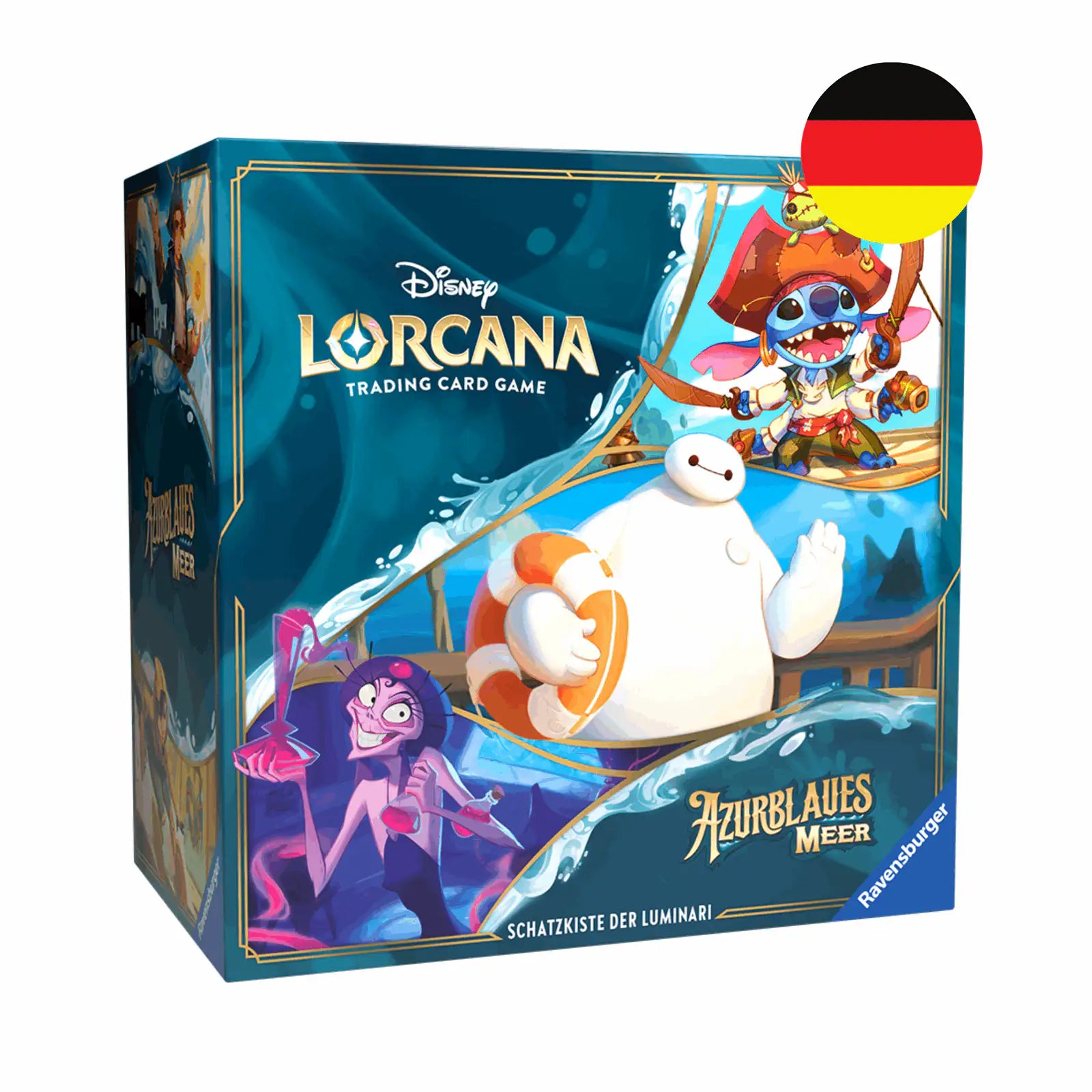 Disney Lorcana - Azurblaues Meer Schatzkiste der Luminari - DE