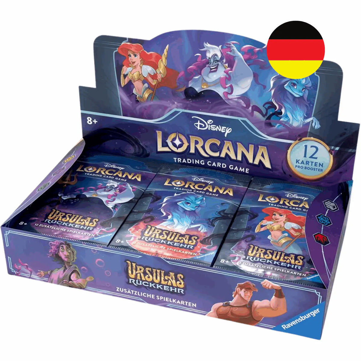 Disney Lorcana - Ursulas Rückkehr Booster Display - DE