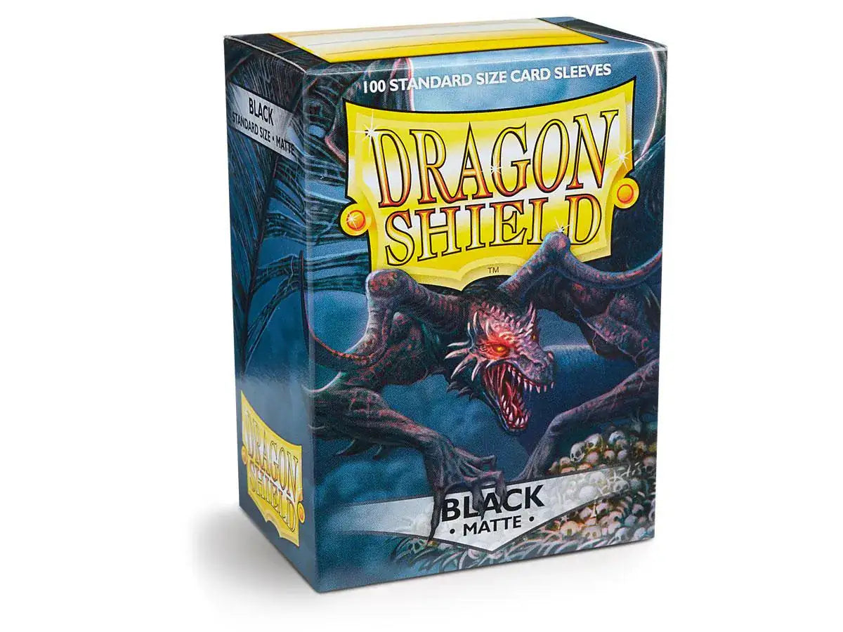 Dragon Shield Sleeves - Matte Standard Black / Schwarz | 100stk