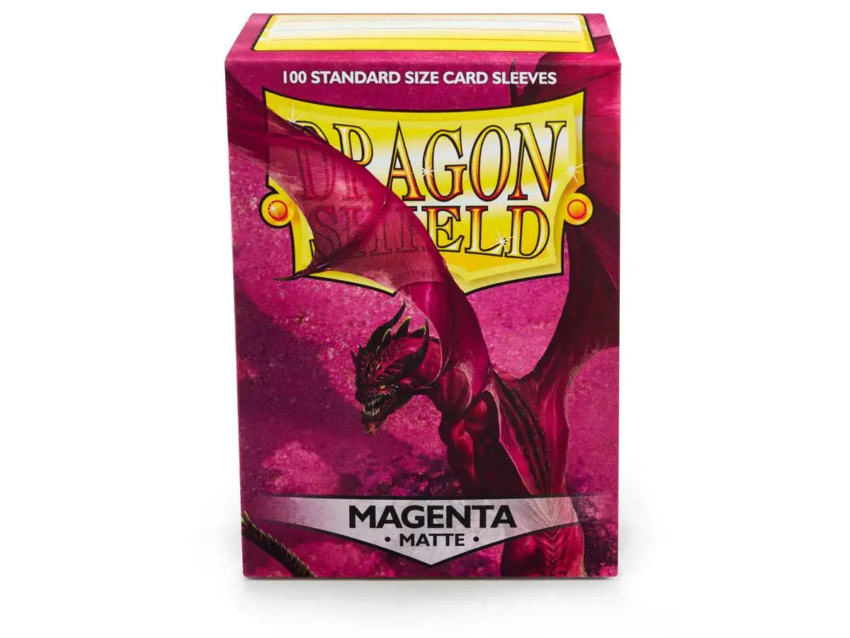 Dragon Shield Sleeves - Matte Standard Magenta | 100stk