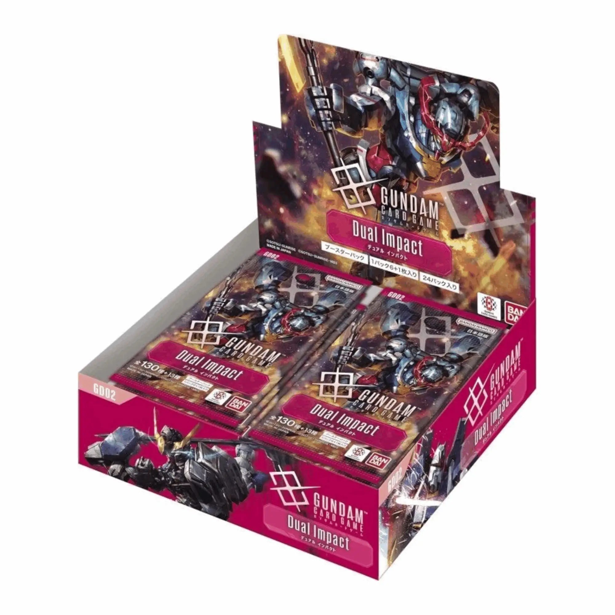 Gundam - Dual Impact GD02 Booster Display - EN