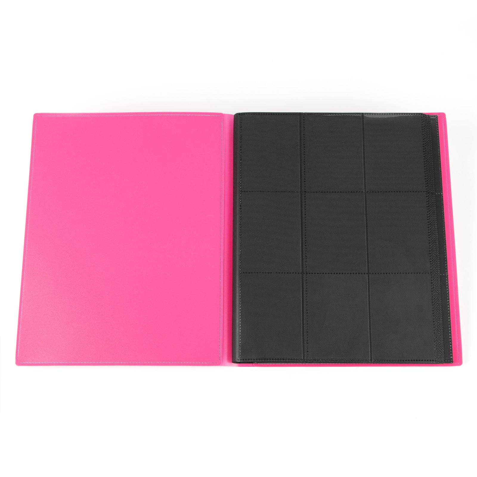 cardcosmos - Carpeta básica con correa de 9 bolsillos - Rosa