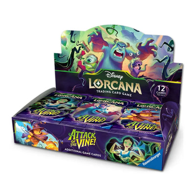 Disney Lorcana - Attack of the Vine Display de sobres - Inglés