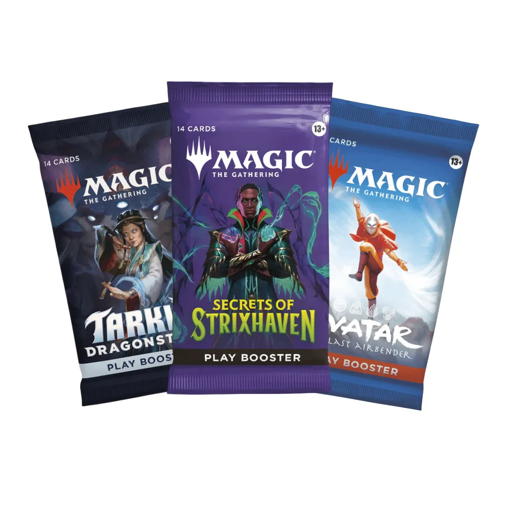 Magic: The Gathering Set misterioso de sobres de juego Inglés – 3 sobres aleatorios diferentes