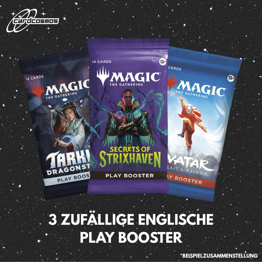 Magic: The Gathering Set misterioso de sobres de juego Inglés – 3 sobres aleatorios diferentes