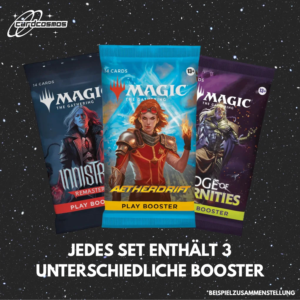 Magic: The Gathering Set misterioso de sobres de juego Inglés – 3 sobres aleatorios diferentes