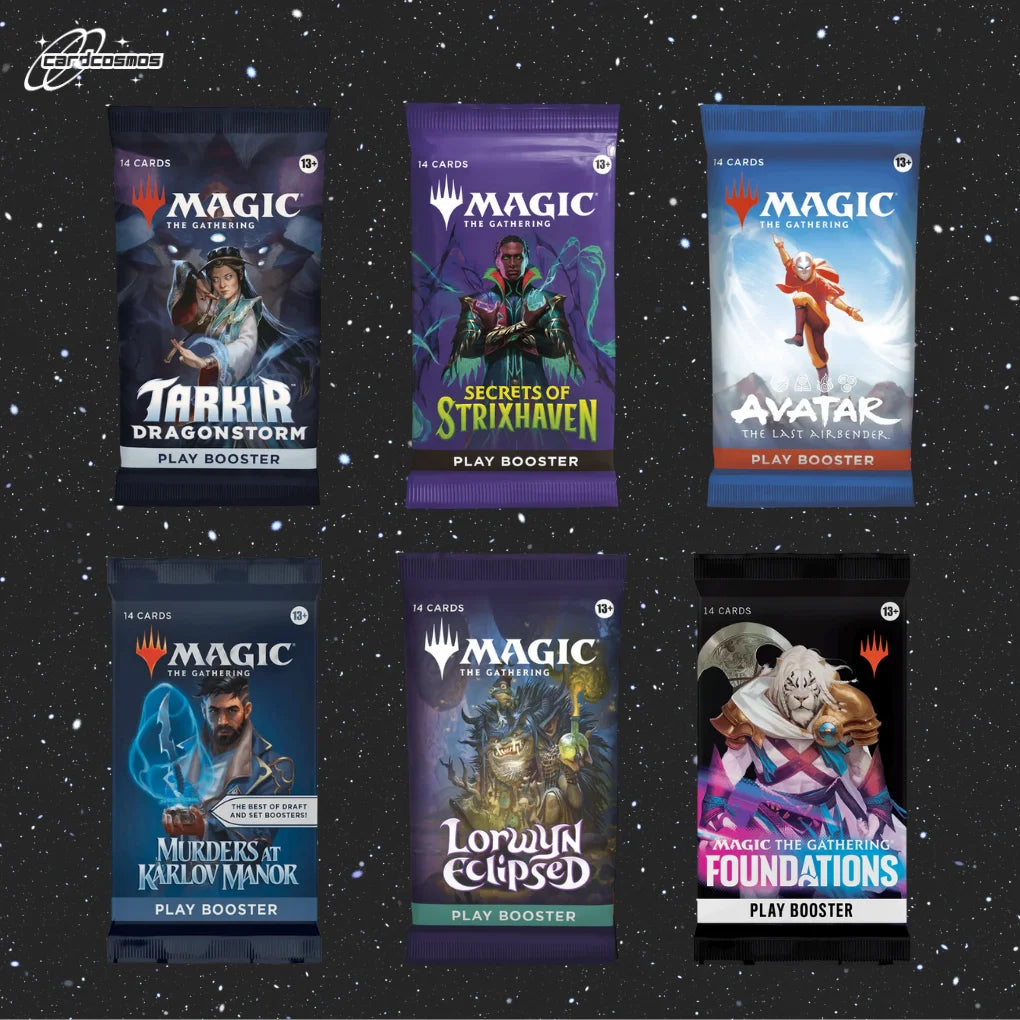 Magic: The Gathering Set misterioso de sobres de juego Inglés – 3 sobres aleatorios diferentes