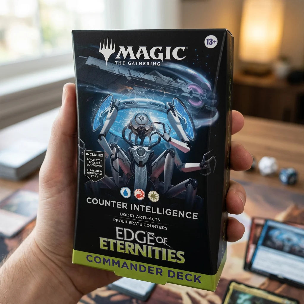 Magic: The Gathering - Edge of Eternities Mazo commander Counter Intelligence - Inglés