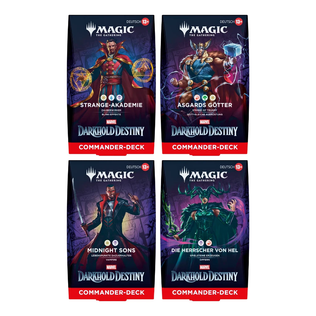 Magic: The Gathering - Marvel: Darkhold Destiny Commander Deck Set - DE