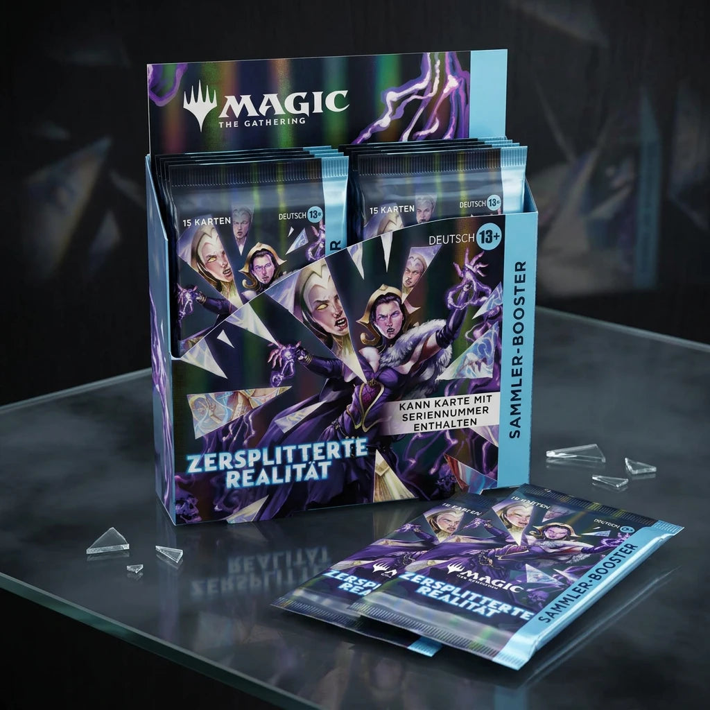 Magic: The Gathering - Zersplitterte Realität Collector Booster Booster Display - German