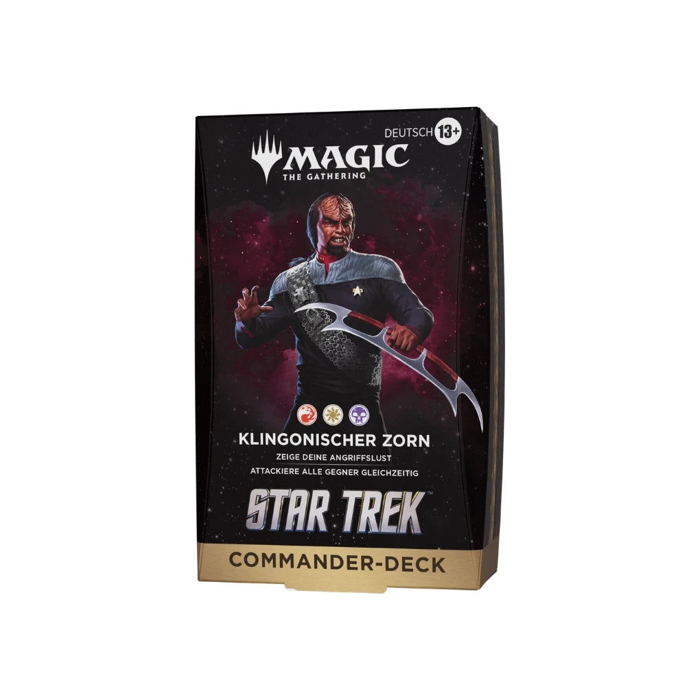 Magic: The Gathering - Star Trek Commander Deck Klingonischer Zorn - DE