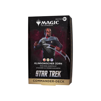 Magic: The Gathering - Star Trek Mazo commander Furia Klingon - Alemán  