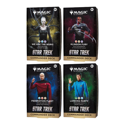Magic: The Gathering - Star Trek Set de mazos commander - Inglés  