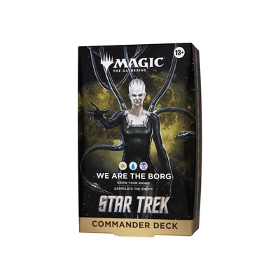 Magic: The Gathering - Star Trek Mazo commander Somos los Borg - Inglés  