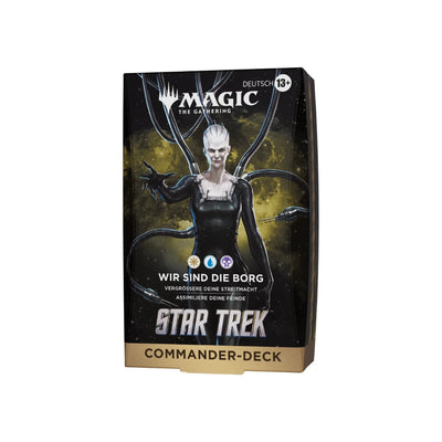 Magic: The Gathering - Star Trek Mazo commander Somos los Borg - Alemán  