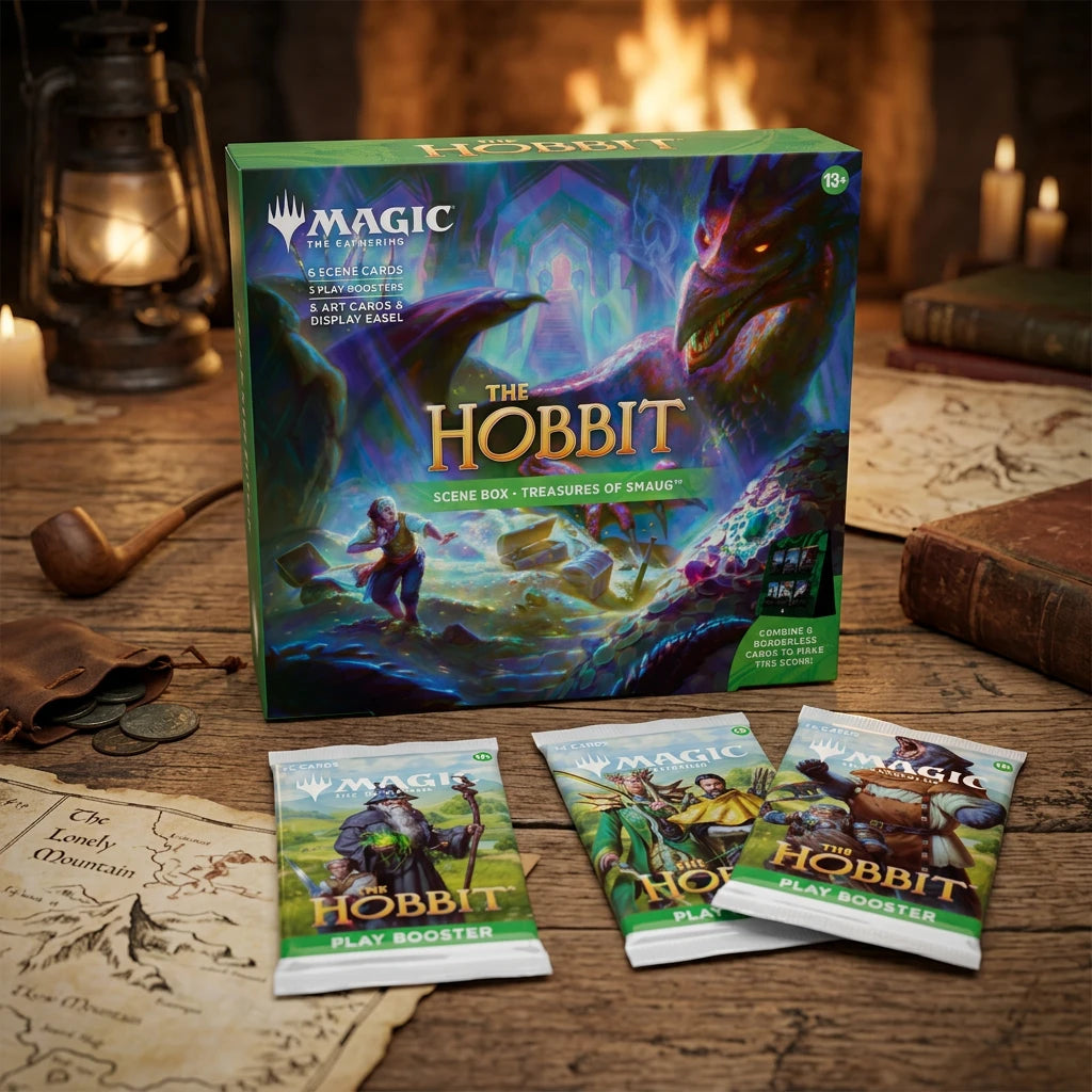 Magic: The Gathering - The Hobbit Caja escena Treasures of Smaug - Inglés