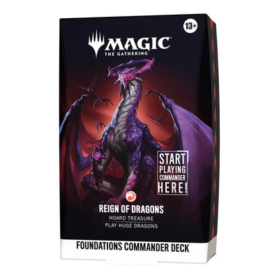 Magic: The Gathering - Foundations Commander Deck Reign of Dragons - EN