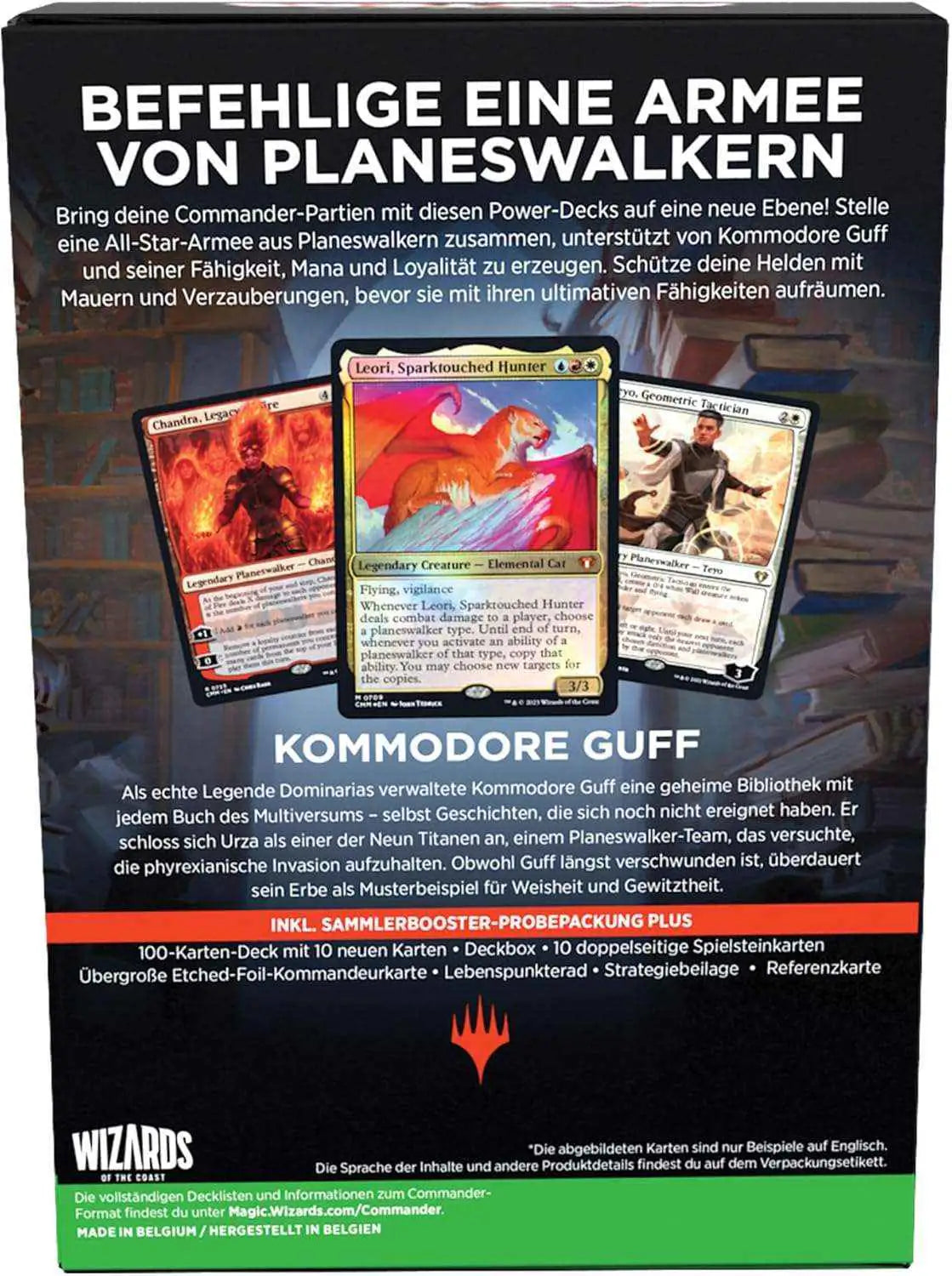 Magic: The Gathering - Commander Masters - Commander-Deck – Planeswalker-Party - DE