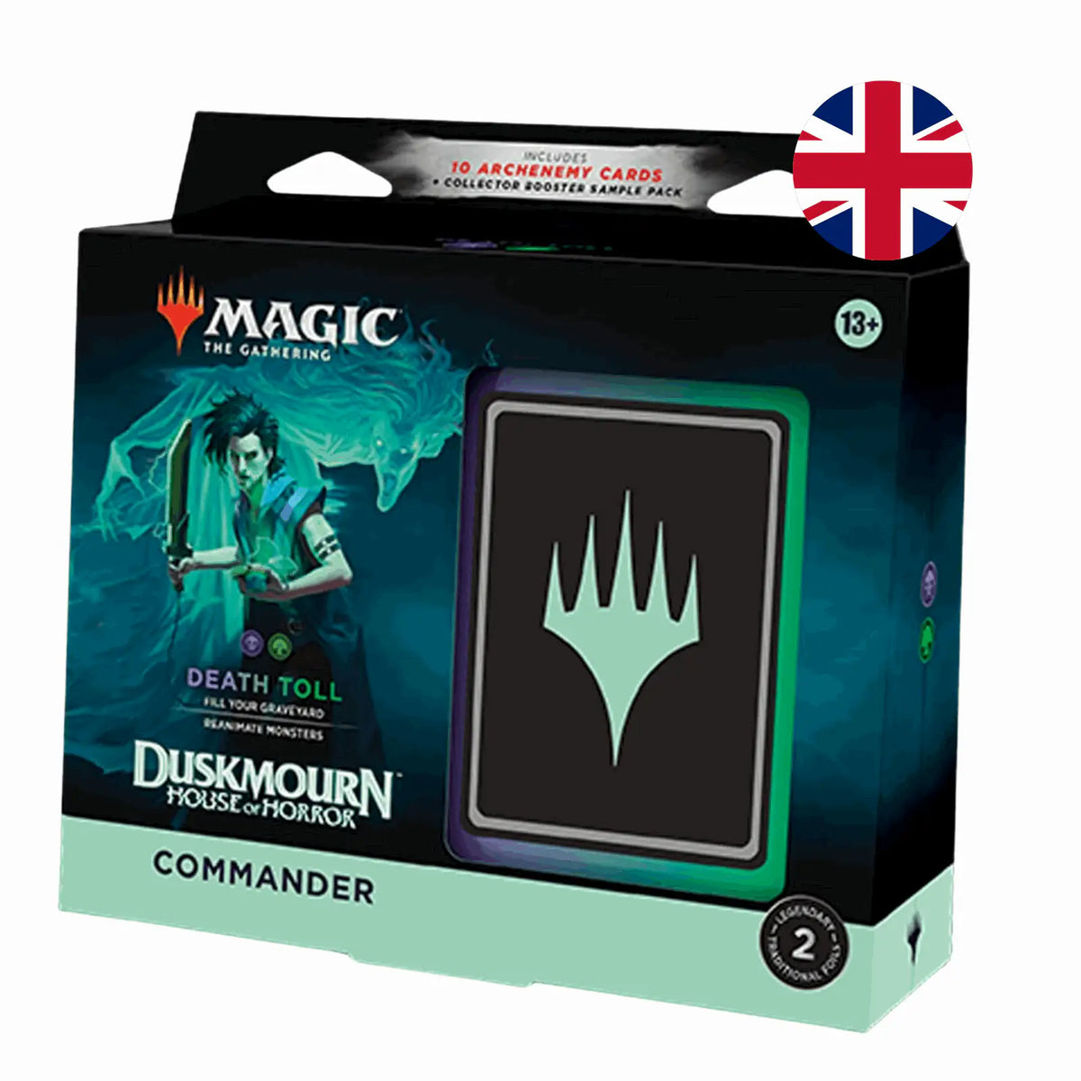 Magic: The Gathering - Duskmourn: House of Horror Commander Deck Death Toll - EN