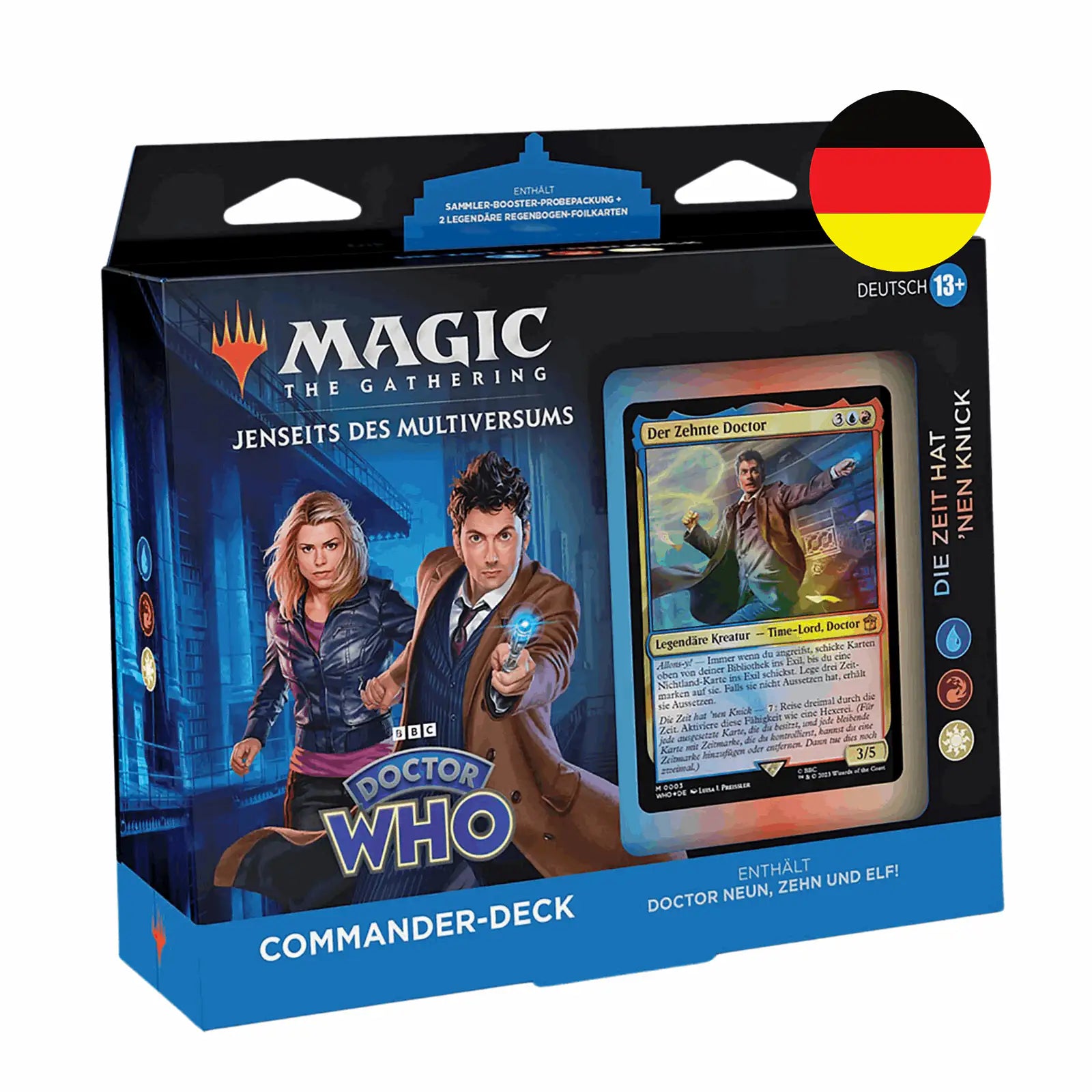 Magic: The Gathering - Jenseits des Universums: Doctor Who Die Zeit hat 'nen Knick Commander Deck - DE